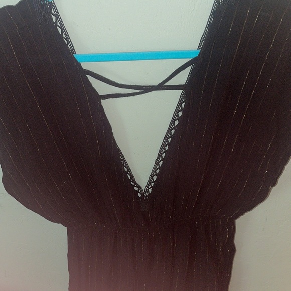 ☀️🌺Target Xhilaration Boho Glitter Beach Cover Dress - Picture 5 of 10